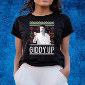 Cosmo Kramer Giddy Up Christmas T-Shirts