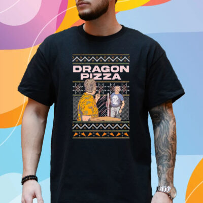 David Portnoy Dragon Pizza Ugly Christmas T-Shirt