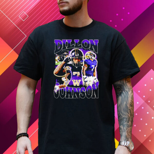 Dillon Johnson Washington Huskies Football Vintage T-Shirt