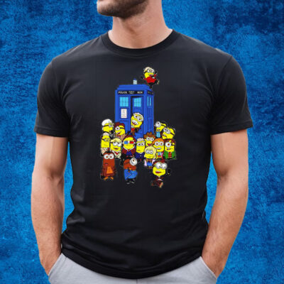 Doctor Who Minion Police Call Box T-Shirt