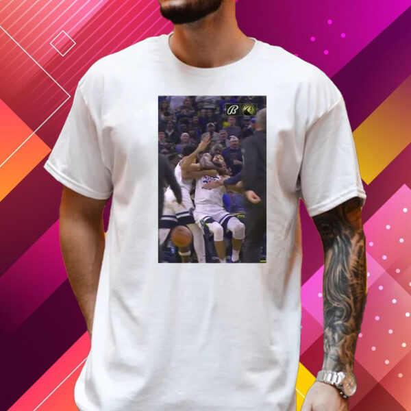 Draymond Green Chocked Rudy Gobert T-Shirt