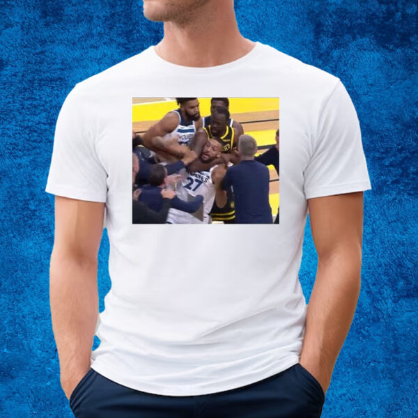 Draymond Green Ejected For Putting Rudy Gobert In Chokehold T-Shirt