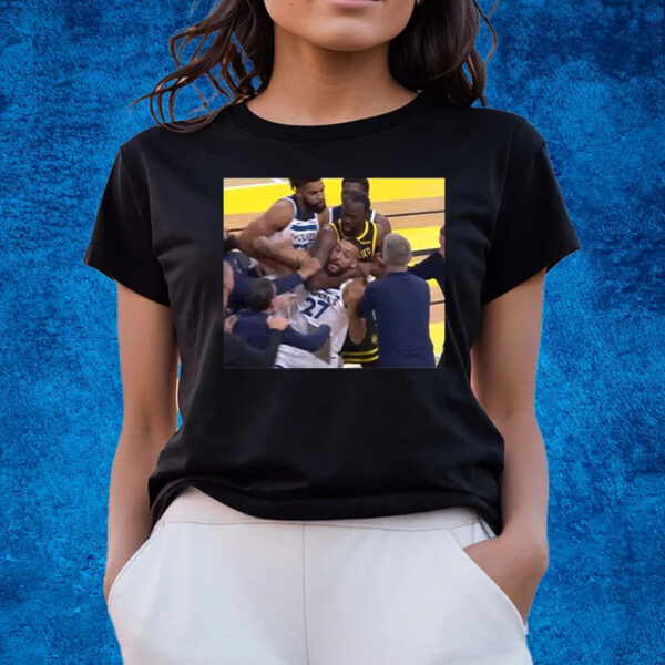 Draymond Green Rudy Gobert Fight T-Shirts