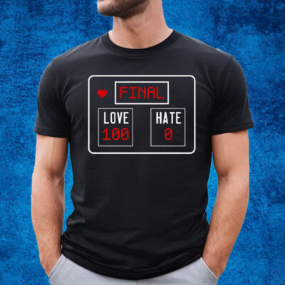 Final Score Love Wins T-Shirt