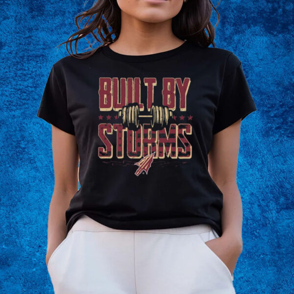 Garnet And Gold Built By Storms T-Shirts