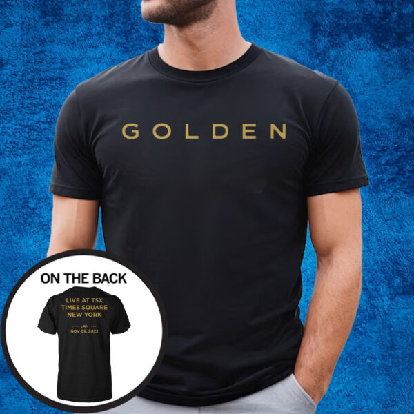 Golden Live At Tsx Times Square New York Nov 09 2023 T-Shirt