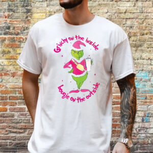 Grinch Grinchy On The Inside Bougie On The Outside Christmas T-Shirt