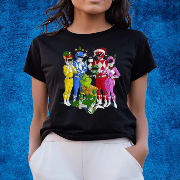 Grinch Rangers Christmas T-Shirts