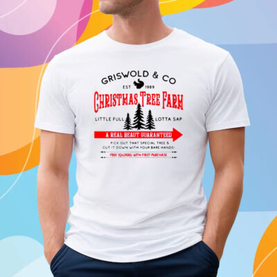 Griswolds Tree Farm Fun Old Fashioned Family Christmas T Shirt