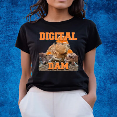 He’s A Builder Digital Dam T-Shirts