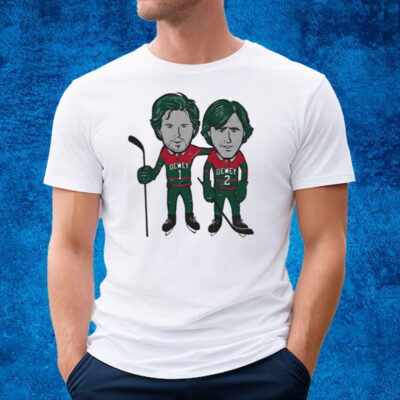 Hockeylodge Minnesota Wild Sotastick Meet The Deweys T-Shirt