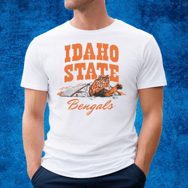 Idaho State Bengals Holt Arena Tiger T-Shirt