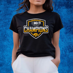 Iowa Hawkeyes 2023 Big Ten Women’s Soccer Conference Tournament Champions Locker Room T-Shirts