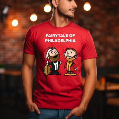 Jason Kelce Travis Kelce Fairytale Of Philadelphia T-Shirt