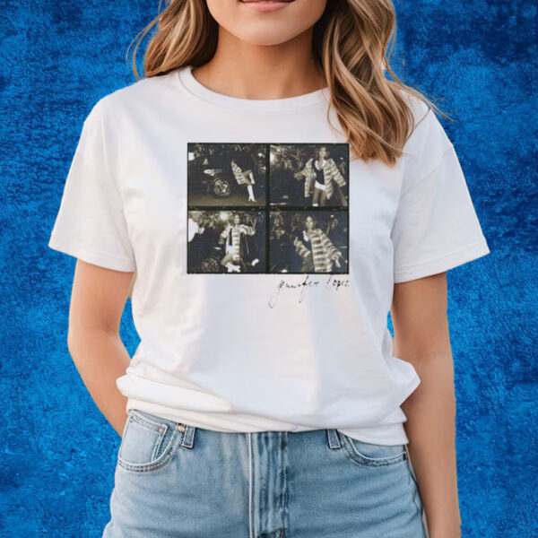 Jennifer Lopez Timt Photo Collage T-Shirts