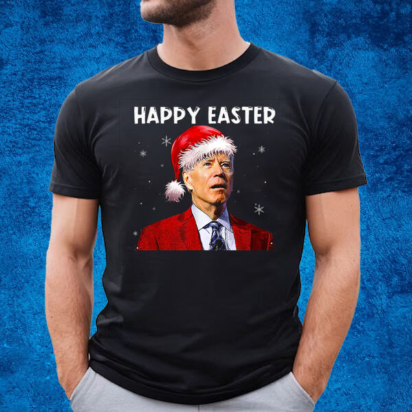 Joe Biden Happy Easter Funny Christmas T-Shirt