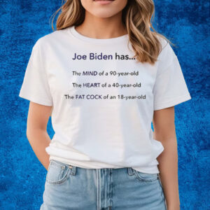 Joe Biden Has The Mind Of A 90 Year Old T-Shirts