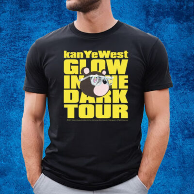 Kanye West Glow In The Dark Tour T-Shirt