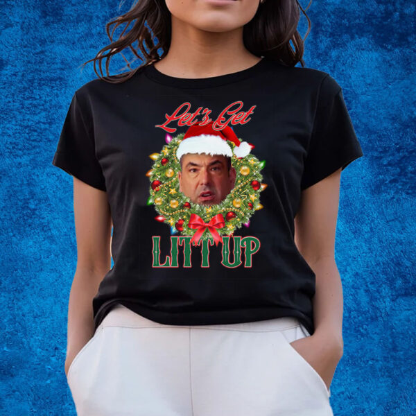 LITT UP UGLY SWEATER T-SHIRTS