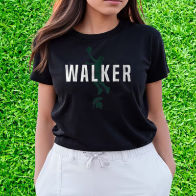 MSU Basketball Tyson Walker Silo T Shirts