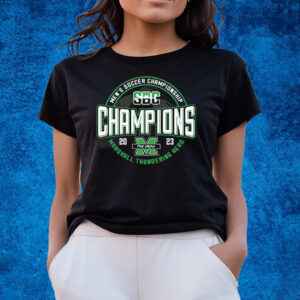 Marshall Thundering Herd 2023 Sun Belt Men’s Soccer Conference Tournament Champions T-Shirts