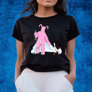 Matthew Perry Pink Bunny And Chicken Sweatshirt T-Shirts