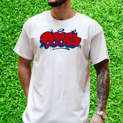 Mf Doom Throw Blue And Red T-Shirt