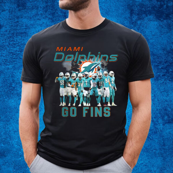 Miami Dolphins Go Fins T-Shirt