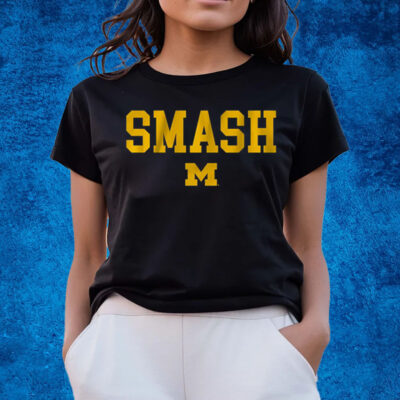 Michigan Football SMASH Shirts - Officially UM Licensed