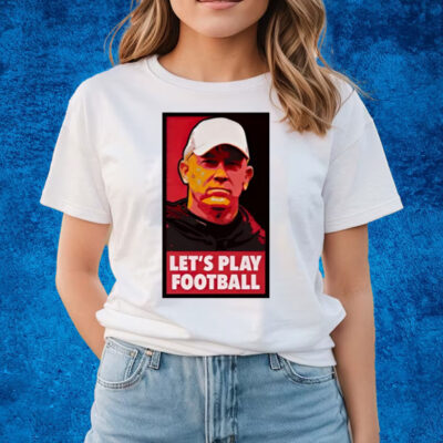 Mike Rutherford Jeff Brohm Let's Play Football T-Shirts