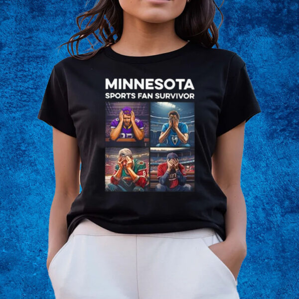 Minnesota Sports Fan Survivor T-Shirts