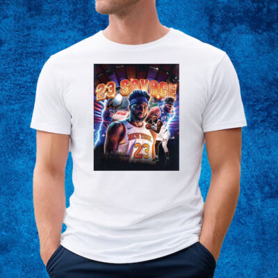 Mitchell Robinson 23 Savage T-Shirt