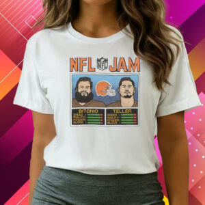 Nfl Jam Browns Bitonio And Teller T-Shirts