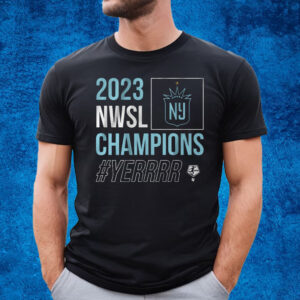 Nj Ny Gotham Fc 2023 Nwsl Champions T-Shirt