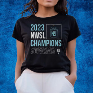 Nj Ny Gotham Fc 2023 Nwsl Champions T-Shirts