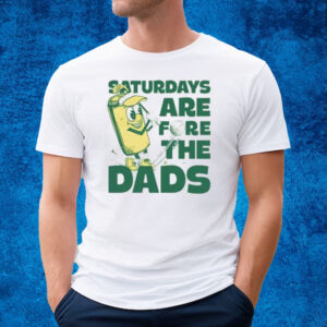 OFFICIAL SATURDAYS ARE FORE THE DADS GOLF POCKET T-SHIRT