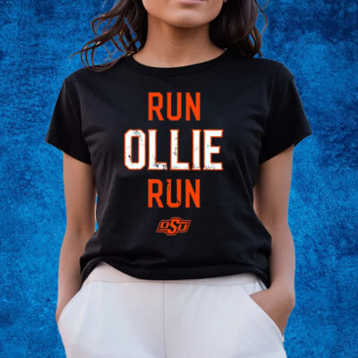 Oklahoma State University Run Ollie Run T-Shirts