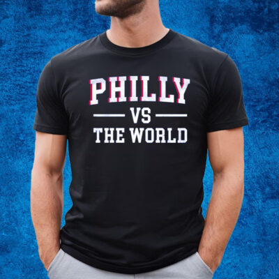 PHILLY VS THE WORLD BASKETBALL TEE SHIRT