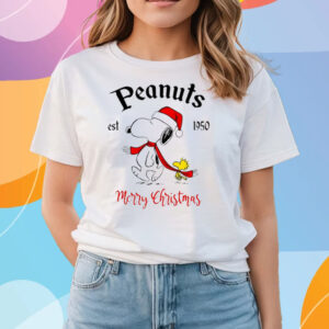 Peanuts Est 1950 Merry Christmas T Shirts