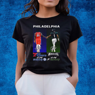 Philadelphia 76ers On Everyday Philadelphia On Sunday T-Shirts