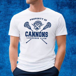 Property Of Champion Cannons Lacrosse Club Striker T-Shirt