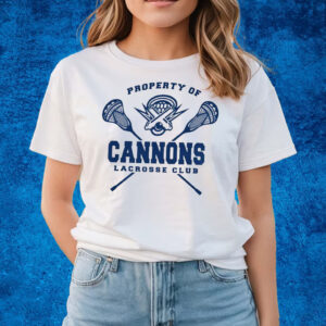 Property Of Champion Cannons Lacrosse Club Striker T-Shirts