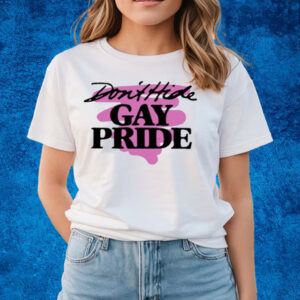 Retro Gay Pride Don't Hide Gay Pride T-Shirts