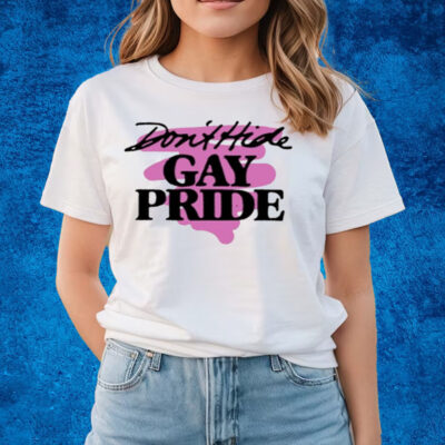 Retro Gay Pride Don't Hide Gay Pride T-Shirts