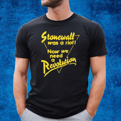 Retro Gay Pride Stonewall Was A Riot T-Shirt