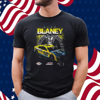 Ryan Blaney Team Penske 2023 Nascar Cup Series Champion Official T-Shirt