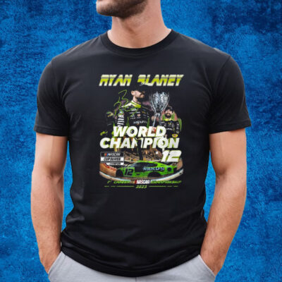 Ryan Blaney World Champion Nascar Cup Series T-Shirt