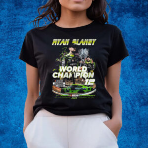 Ryan Blaney World Champion Nascar Cup Series T-Shirts