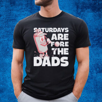 SATURDAYS ARE FORE THE DADS GOLF POCKET T-SHIRT