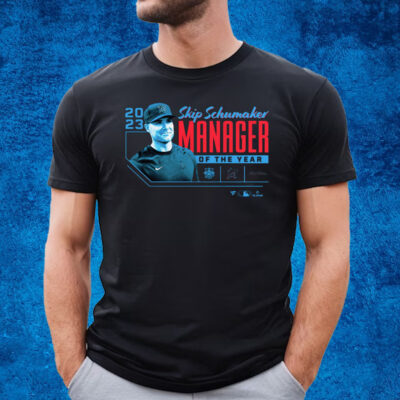 Skip Schumaker Miami Marlins 2023 Nl Manager Of The Year T-Shirt